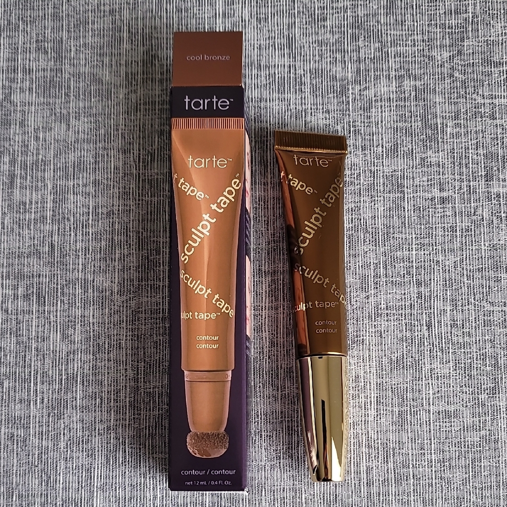 Tarte Sculpt Tape Contour Cool Bronze New In Box 12ml/ 0.4fl Oz
